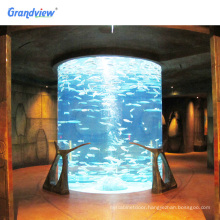 Huge Size Big Custom Wholesale Transparent Acrylic  Manufacturers Cheap Price Custom Sizes Round Aquarium Fish Tank